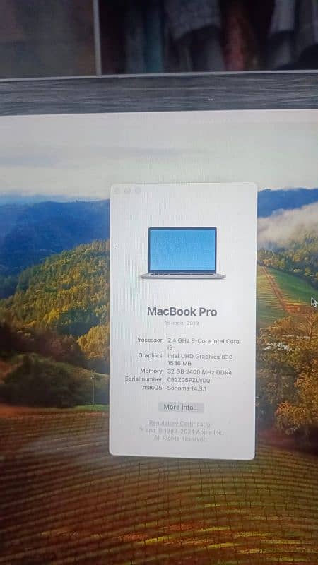 MacBook pro 19 1