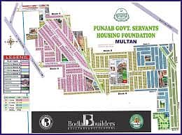 PGSHF Multan | 10 Marla Plot-With Possession | 1