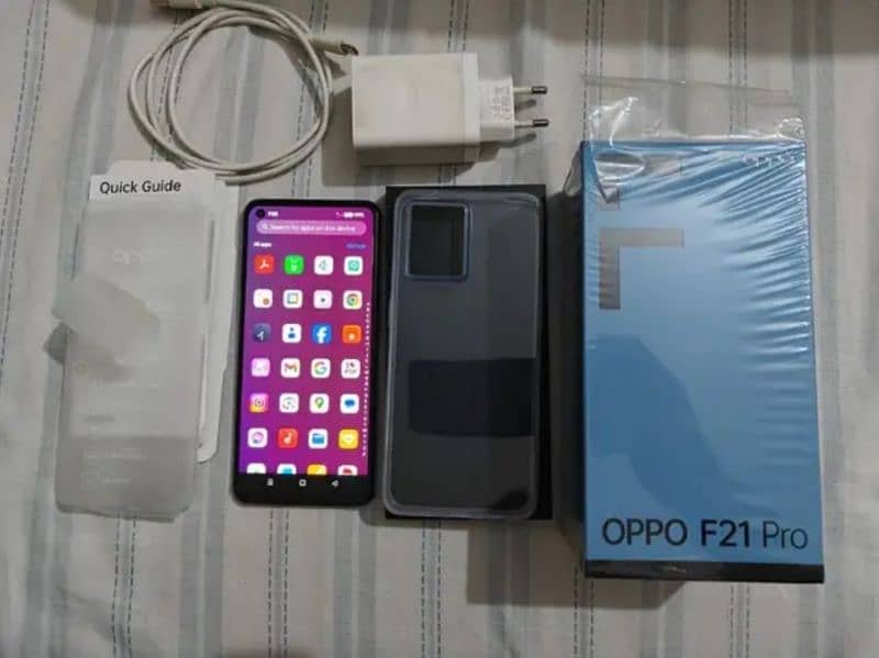 Oppo F21 pro 8gb 128gb complete box 0