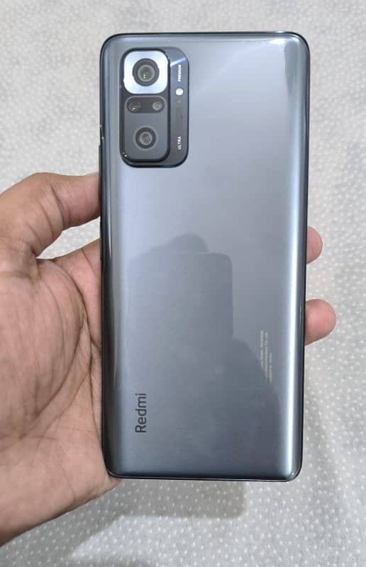 Redmi Note 10 Pro With Original Charger & Box 1