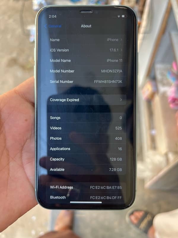 iphone 11 non pta 4 months sim working battery health 85 3