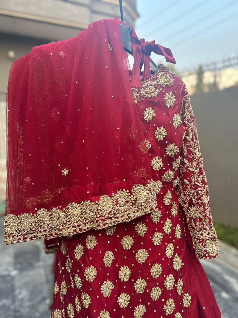 Gorgeous Bridal Barat Lehenga for Sale 2