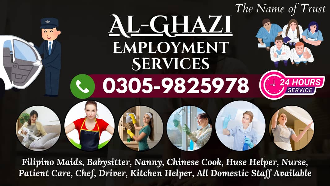 We Provide All Domestic Staff Maids Nanny Patient Care Cook Filipino 0