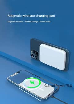 Apple iPhone Mangnit power bank 5000mah new 1days use