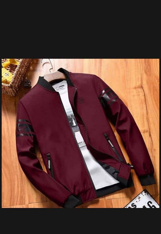 Arder jacket in imported polyester fleece favric 0