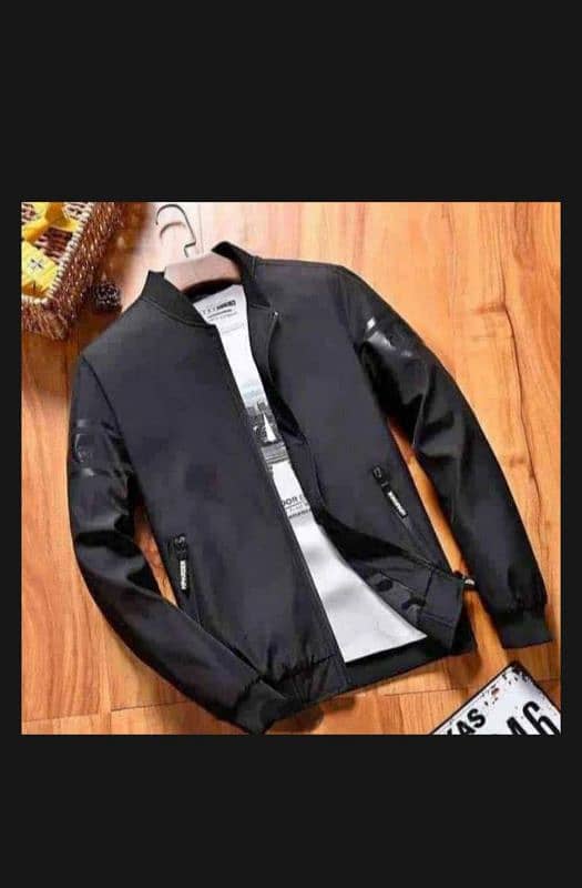 Arder jacket in imported polyester fleece favric 1