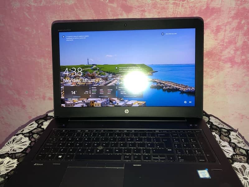 HP zeebook 16 GB Ram , 1500 GB Hard disk ,4 GB grafixcard ,256GB SSD 3