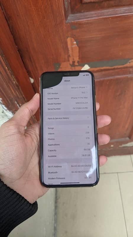 iPhone 11 Pro Max Jv ( Exchange Possible ) 8