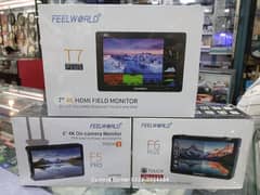 FeelWorld 7 inch and 6 inch 4k Top on camera LCD. 0323-2054464