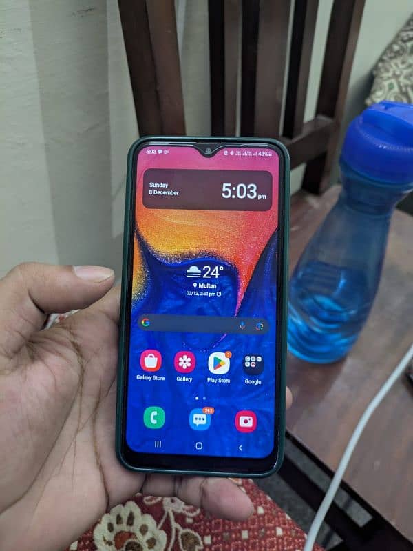 samsung a10 2gb 32gb with box 3