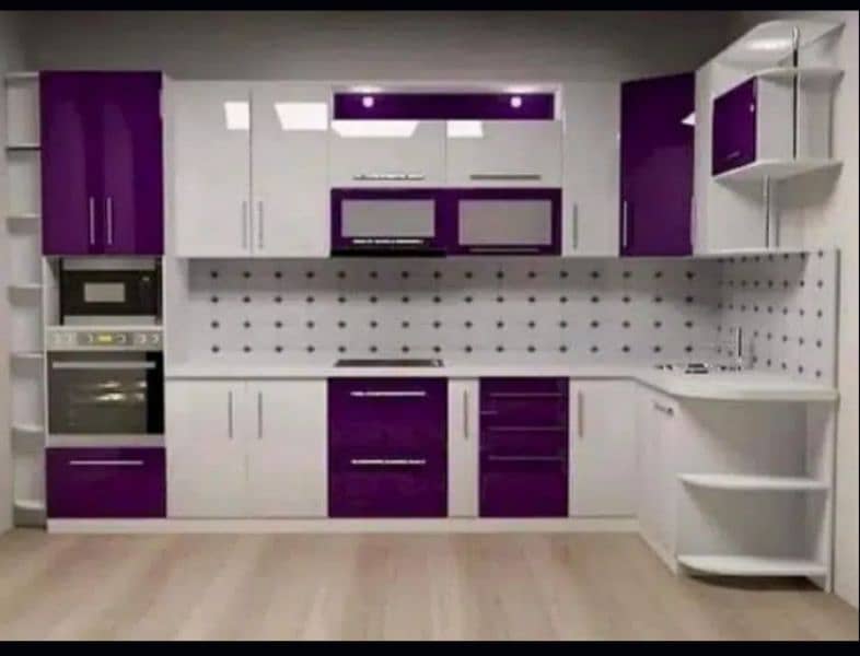 kitchen cabinet  / Acrylic kitchen / Granite  / Kitchen Renovaton 1