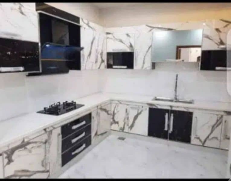 kitchen cabinet  / Acrylic kitchen / Granite  / Kitchen Renovaton 6