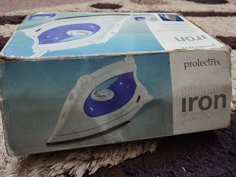 Steam iron prolectrix 2