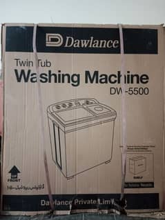 Box pack Dawlance washing machine