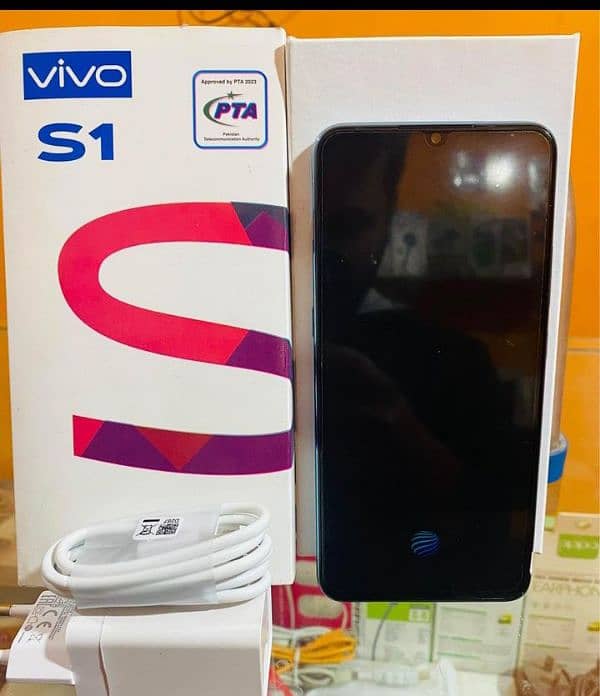 vivo S1 (8/256) ram with box condition 10/10 1