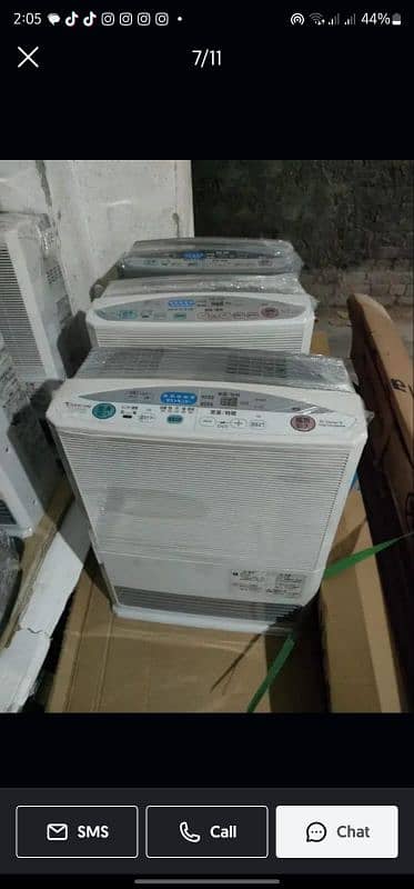 RINNAI JAPANESE TOWER HEATERS COMBO AIR PURIFIER SYSTEM OPERATED AUTOM 1