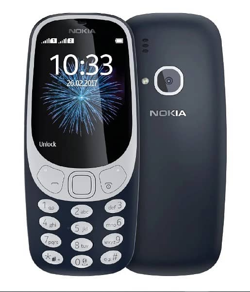 Nokia 3310 Original With Box PTA Official Approved Dual Sim 0