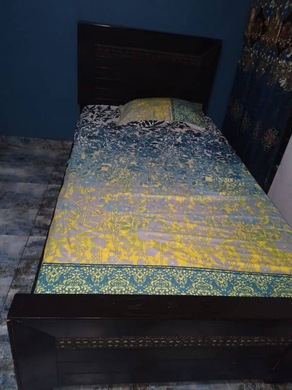 single bed with mattress 2