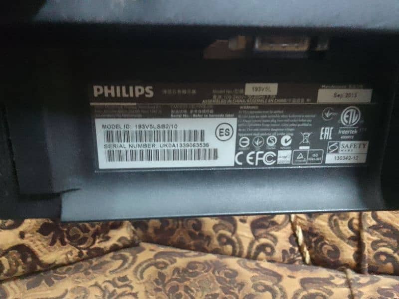 Philips 19 inch LED 60HZ 2