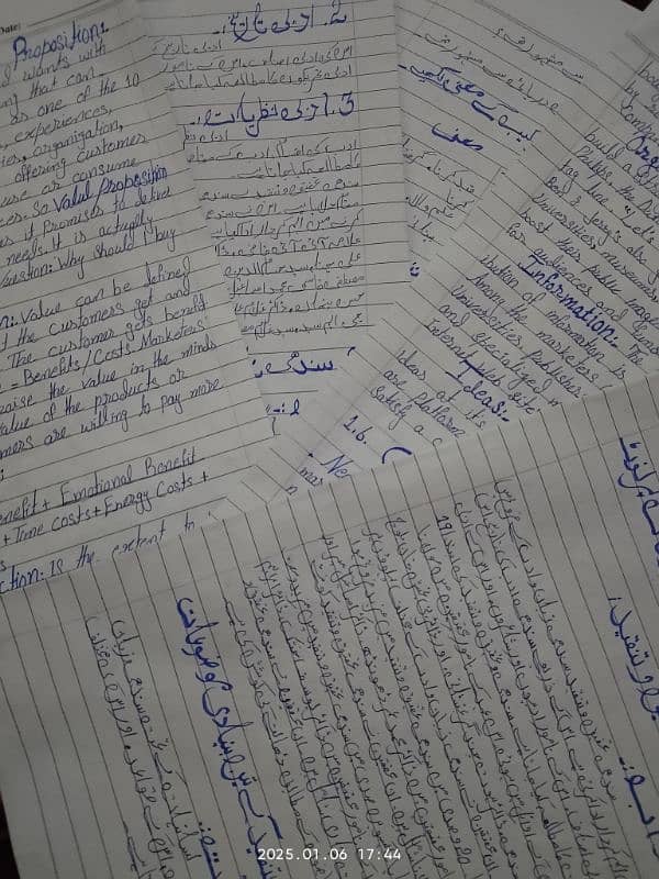 hand writing assignment work 4