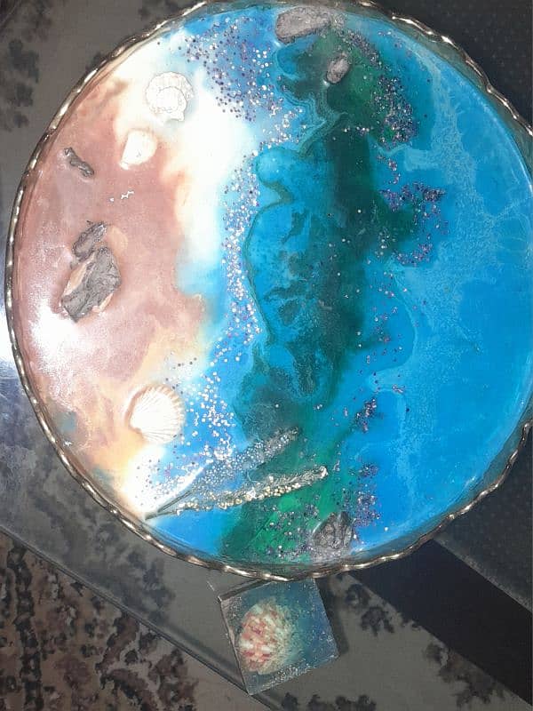 Resin tray and cake stand 3