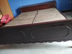 Pure Sheesham wood bed for sale