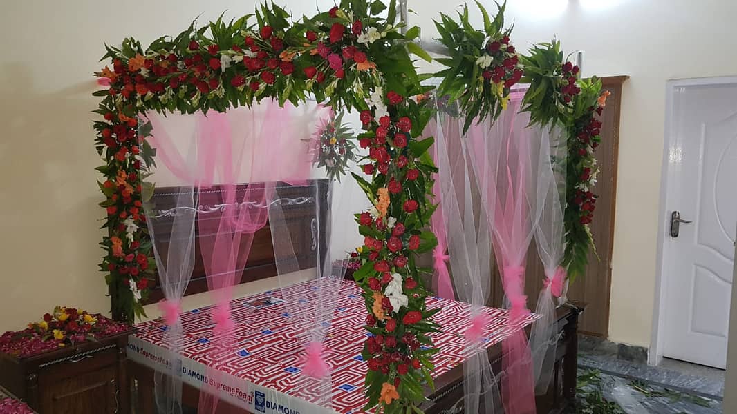 Flower Decoration / Car Decoration Services / Wedding Decoration 4