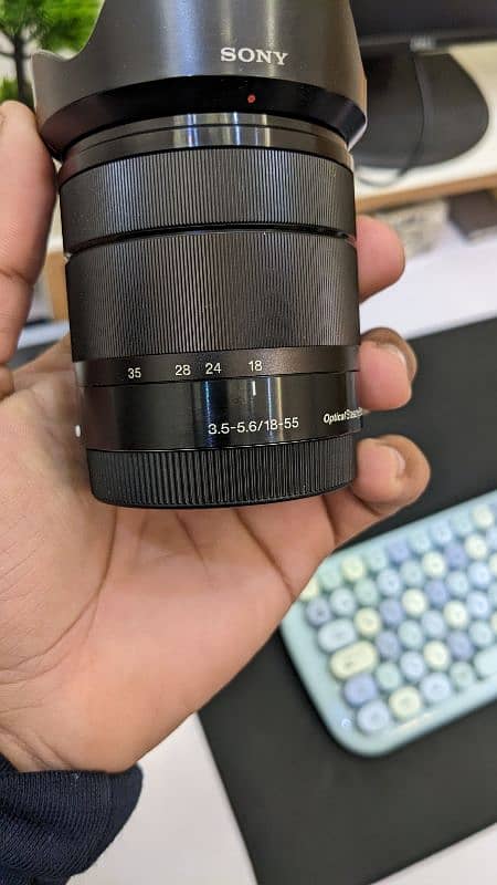 Sony E-mount 18-55 Lens apsc like New(imagine stabilization) 1