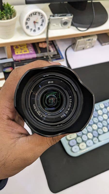 Sony E-mount 18-55 Lens apsc like New(imagine stabilization) 5