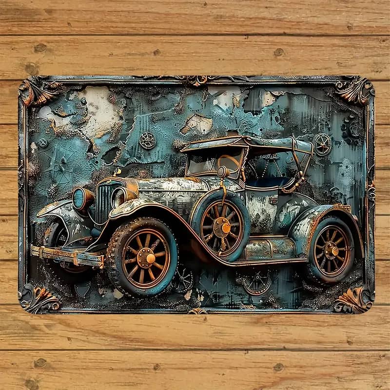 Metal Tin Wall Sign 1