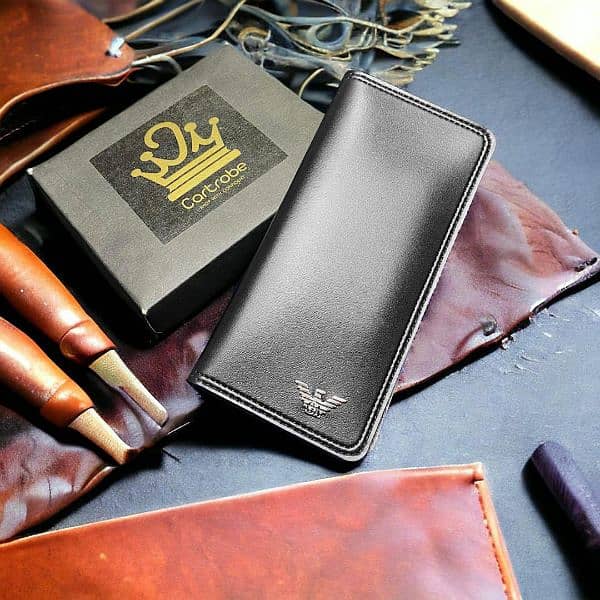 Stylish Pu Leather Wallet For Men With Free Delivery 0