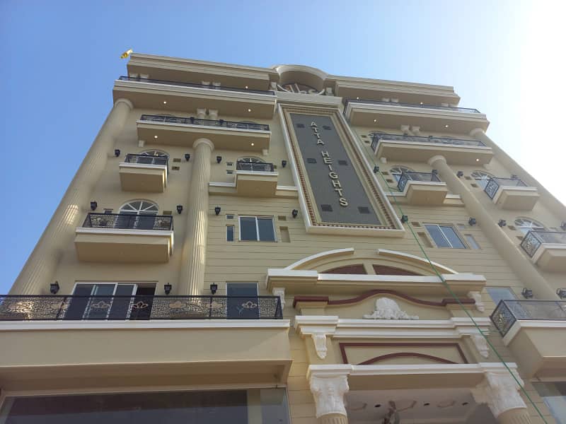 1 BED APARTMENT FOR RENT IN ATTA HEIGHTS  DREAM GARDENS  PHASE 1 , LAHORE. 0