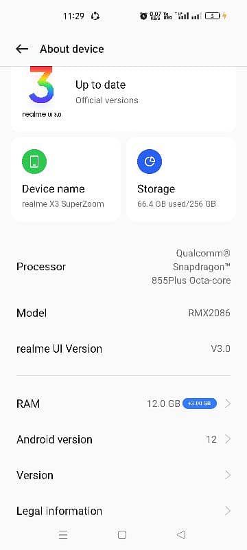 12/256 snapdragon 855 plus 5