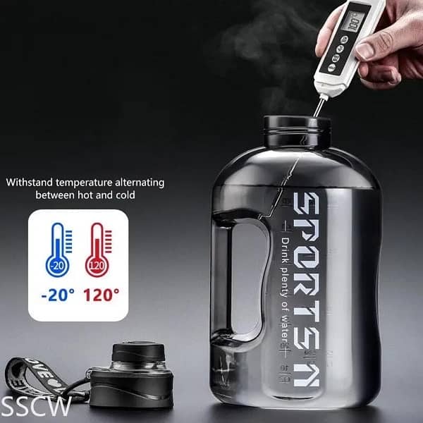 Gym Water Bottle , 2000 Ml 1