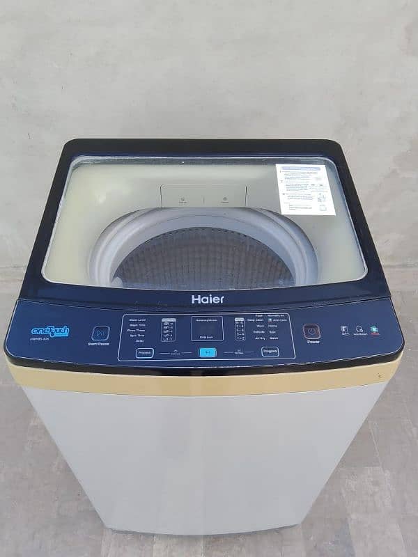 Haier automatic 10 kg washing machine 2