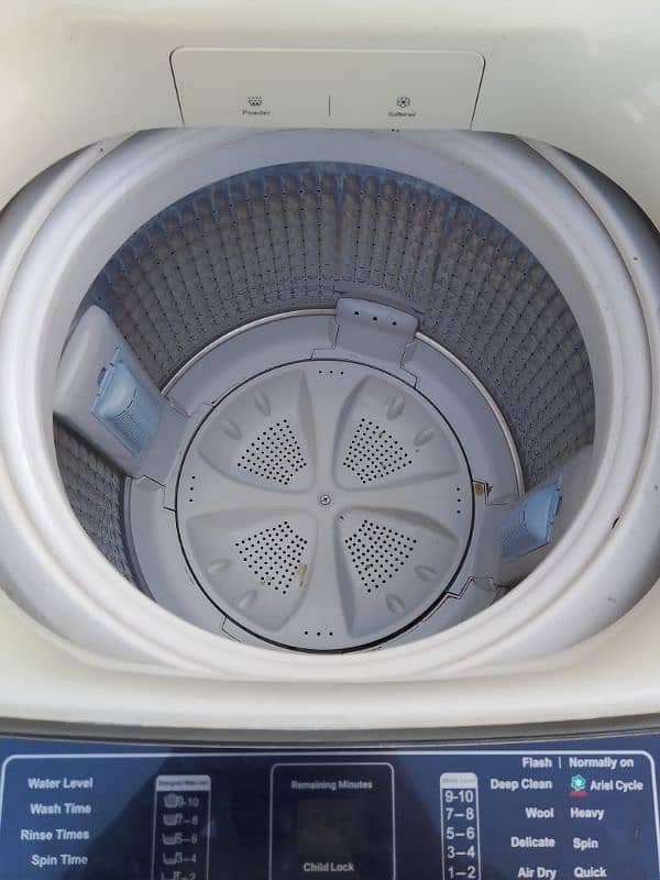 Haier automatic 10 kg washing machine 3