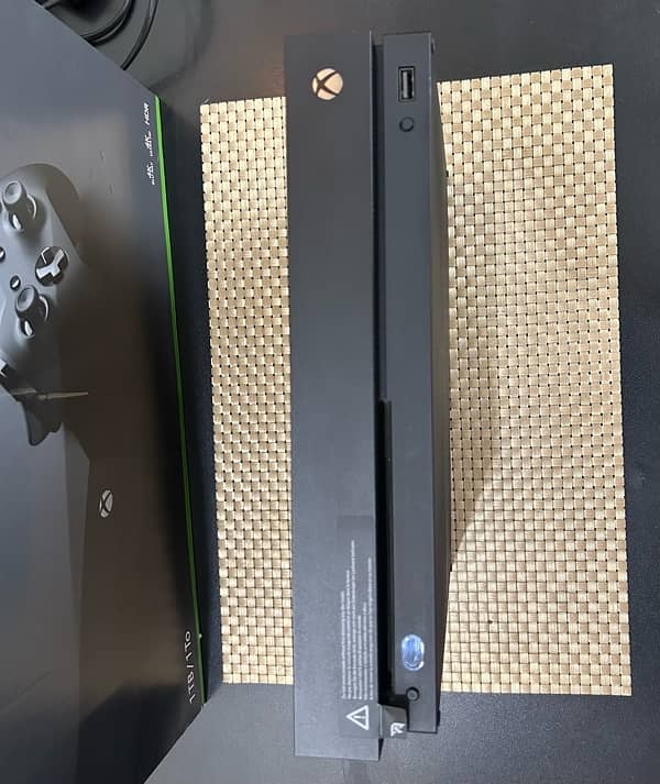 Xbox One X 1TB with Two Controllers 3