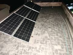 6 Solar Panels - 170 watt - With L2 Structure Aluminium - like new