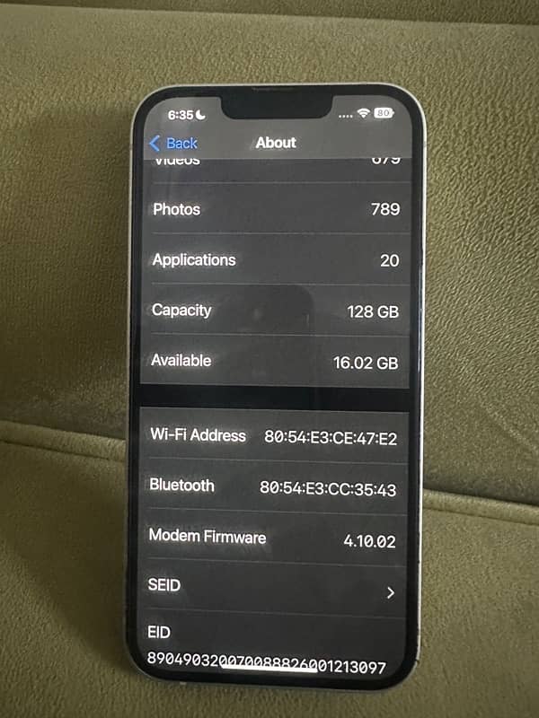 iPhone 13 128 gb 88 health 6