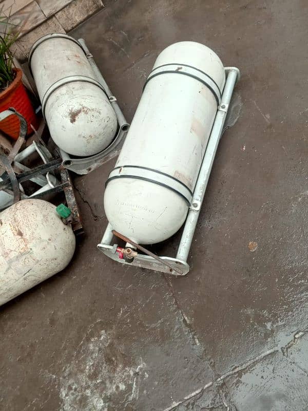 LPG Gas kit + Cylinder 1