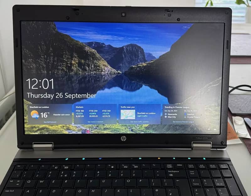 HP Probook 6550 Core i5 Windows 10 Wifi cam big 15.6" HD good battery 0