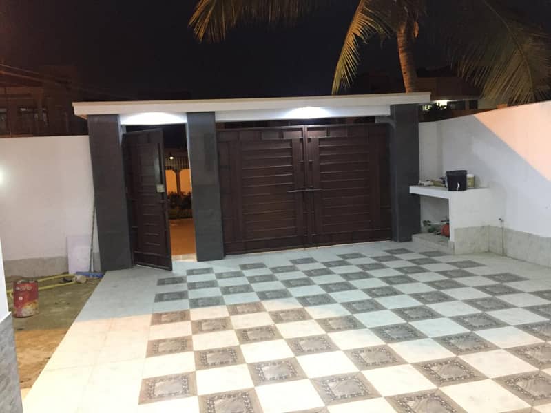 Renovated 400 sq Yard house for sale Gulshan e iqbal karachi sindh 14