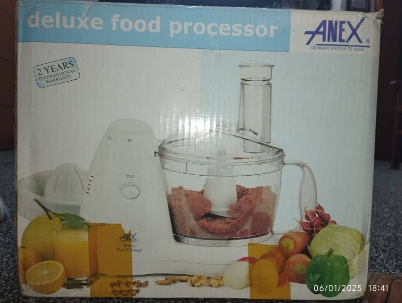 ANEX Deluxe Food Processor (5 in 1) AG-1041 1