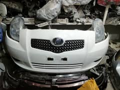 vitz 2006 model white colour original bumpers