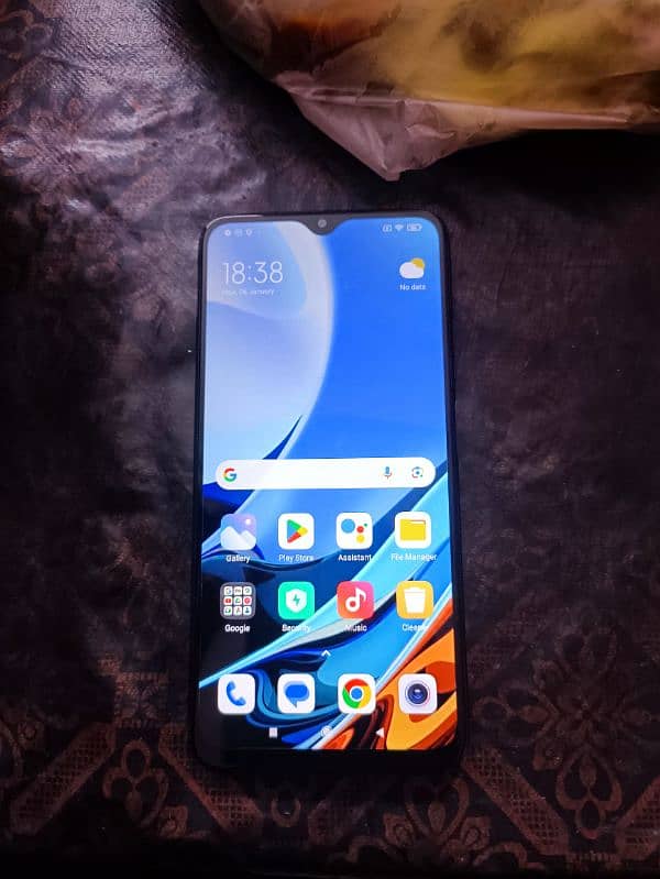 Redmi 9T in great condition with box and charger 0