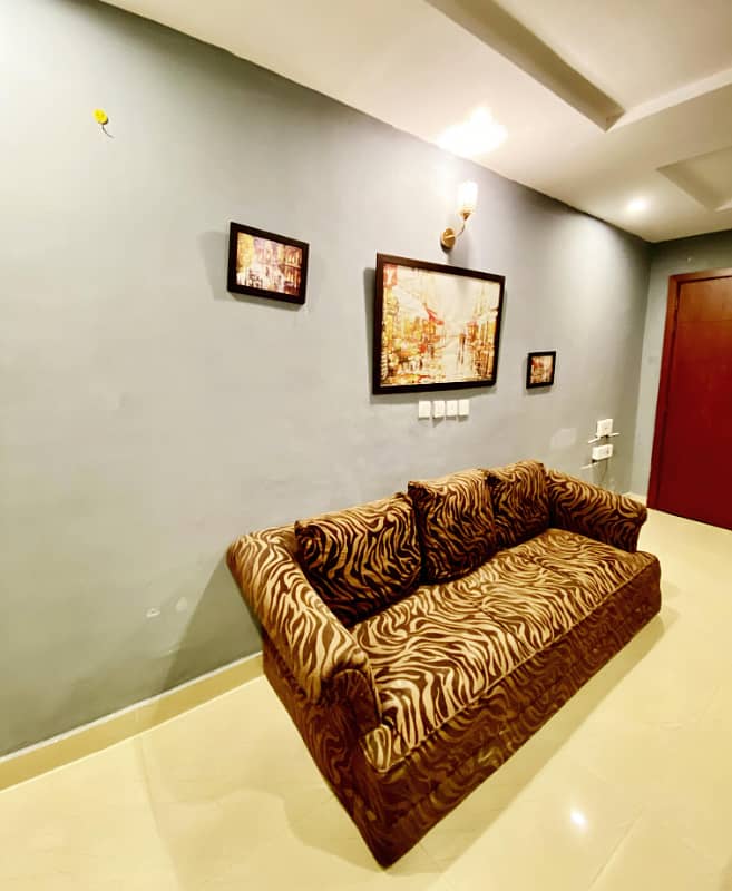 One Bed Spacious Dome Apartment for Daily Basis In Gulberg Heights 9