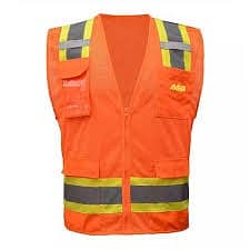 Safety Vest High Visibility Fire Fighting  Roadside Workers Equipment 1