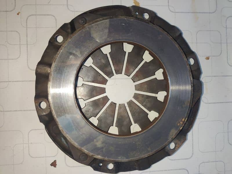 Suzuki mehran pressure plate + clutch plate 2