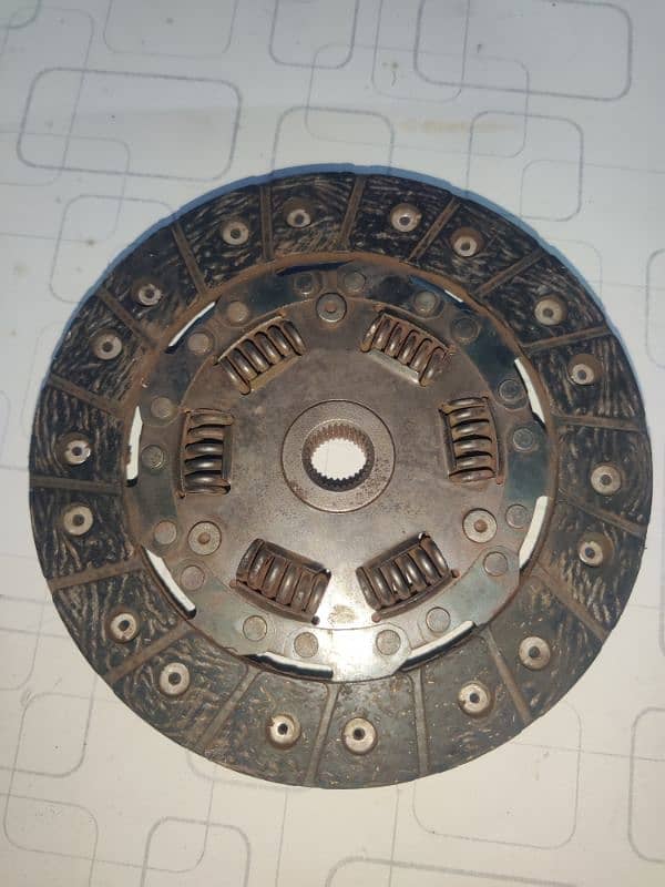 Suzuki mehran pressure plate + clutch plate 3