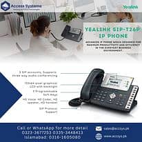 Yealink IP Phones T20P | T23G | T26P | T41P | T46S |T27P 0335-3448413 7